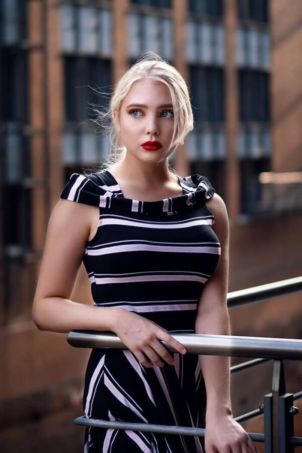 Striped dress - Imagem 2