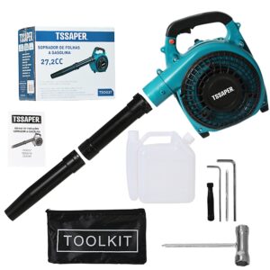 Soprador de Folhas a Gasolina 27,2cc Profissional | Leve e portátil – Marca Tssaper