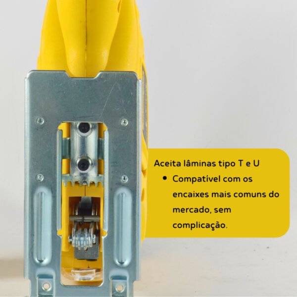 Serra Tico Tico VONDER Profissional Motor TTV 400W - 3000 GPM - Corta Madeira Alumínio e Aço - 220 V - Imagem 5