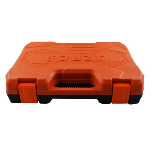 Maleta Jogo Conjunto Chave catraca 32 peças 1/2'' com soquete reversível resistente aço inox - Imagem 3