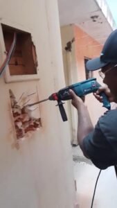 Martelete Rotativo Rompedor 1200w 12Pçs Furadeira De Impacto Promoção Barato Envio imediato