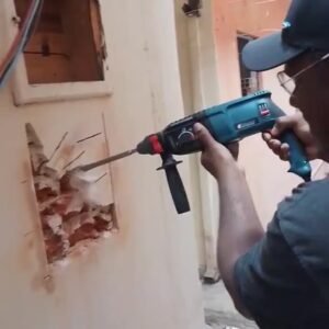 Martelete Rotativo Rompedor 1200w 12Pçs Furadeira De Impacto Promoção Barato Envio imediato