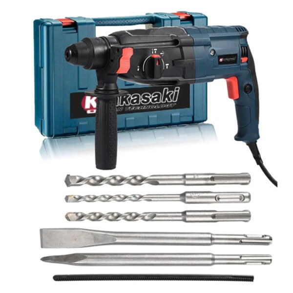 Martelete Rotativo Rompedor 1200w 12Pçs Furadeira De Impacto Promoção Barato Envio imediato - Imagem 5