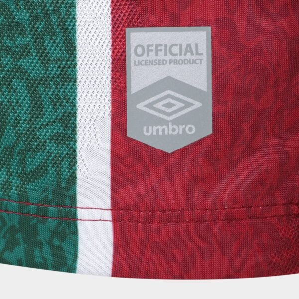 Camisa Fluminense I 24/25 s/n Torcedor Umbro Masculina - Verde+Branco - Imagem 5