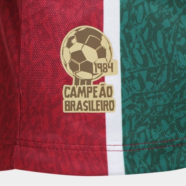 Camisa Fluminense I 24/25 s/n Torcedor Umbro Masculina - Verde+Branco - Imagem 6