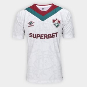 Camisa Fluminense III 24/25 s/n° Jogador Umbro Masculina - Branco