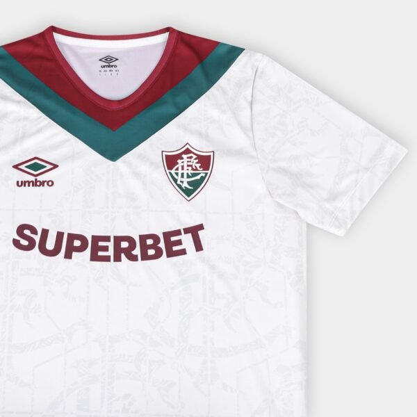 Camisa Fluminense III 24/25 s/n° Jogador Umbro Masculina - Branco - Imagem 7