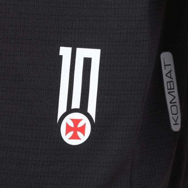 Camisa Vasco I 24/25 Jogador Kappa Masculina - Preto+Branco - Imagem 5