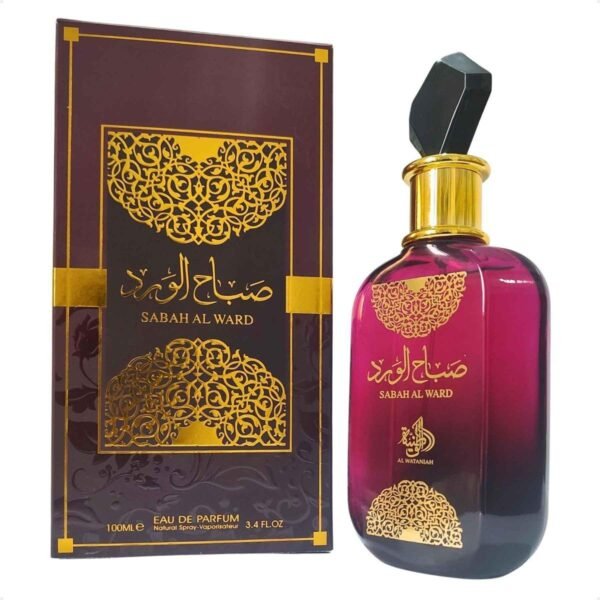 Perfume Arabe Sabah Al Ward EDP 100ml Feminino - Vinho