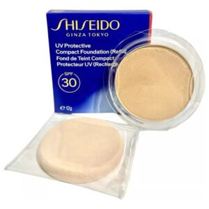 Base de maquiagem em pó Shiseido Uv Protective 14442Z tom medium ivory - 12g