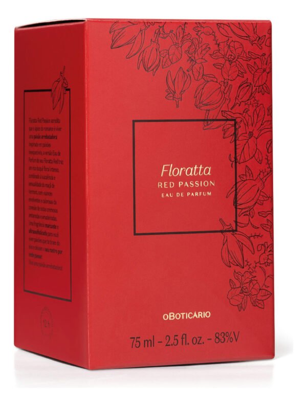 O Boticário Floratta Red Passion Eau De Parfum 75ml - Imagem 5
