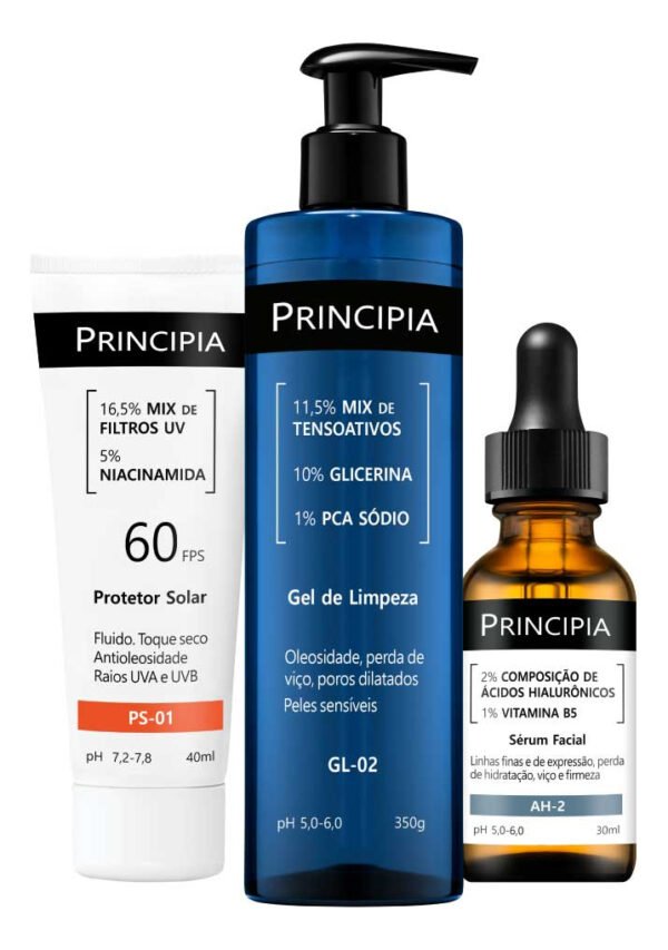Principia Kit Primeira Rotina C/ Gl-02 + Ah-2 + Ps-01 Fps60