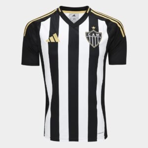 Camisa Atlético Mineiro I 25/26 s/n Torcedor Adidas Masculina - Preto