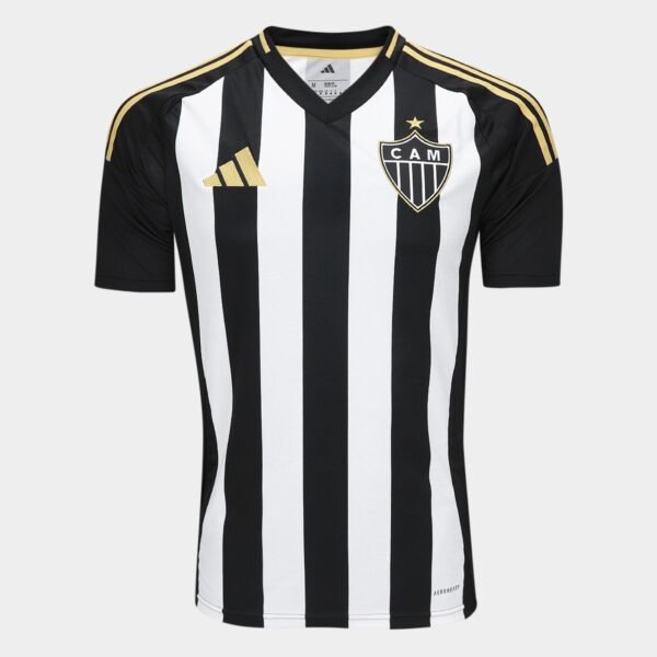 Camisa Atlético Mineiro I 25/26 s/n Torcedor Adidas Masculina - Preto