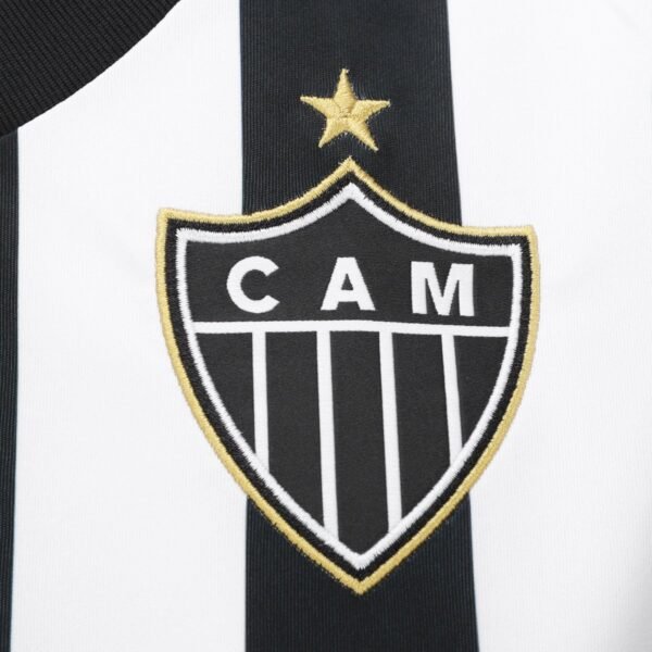 Camisa Atlético Mineiro I 25/26 s/n Torcedor Adidas Masculina - Preto - Imagem 3