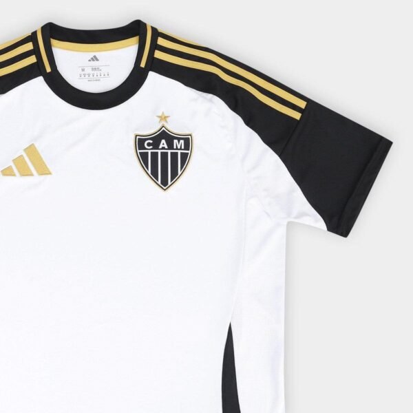 Camisa Atlético Mineiro II 25/26 s/n Torcedor Adidas Masculina - Branco - Imagem 6