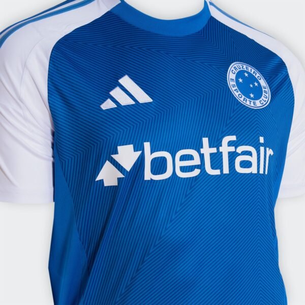 Camisa Cruzeiro I 25/26 s/n Torcedor Adidas Masculina - Azul - Imagem 3