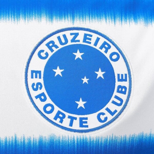 Camisa Cruzeiro II 25/26 s/n Torcedor Adidas Masculina - Branco+Azul - Imagem 3