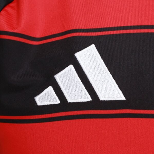 Camisa Flamengo I 25/26 s/n Torcedor Adidas Masculina - Preto - Imagem 4