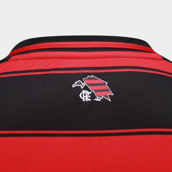 Camisa Flamengo I 25/26 s/n Torcedor Adidas Masculina - Preto - Imagem 6