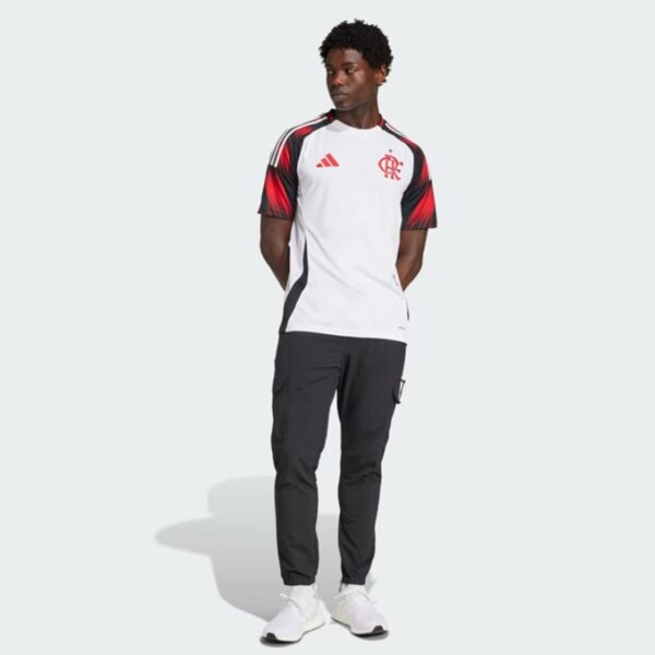 Camisa Flamengo II 25/26 s/n Torcedor Adidas Masculina - Branco - Imagem 4