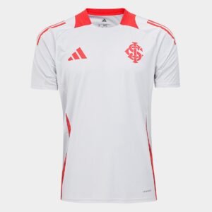 Camisa Internacional 25/26 Treino Adidas Masculina - Cinza