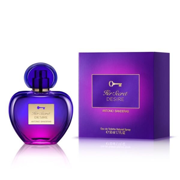 Perfume Feminino Her Secret Desire Antonio Banderas Eau de Toilette 50ml - Incolor - Imagem 2