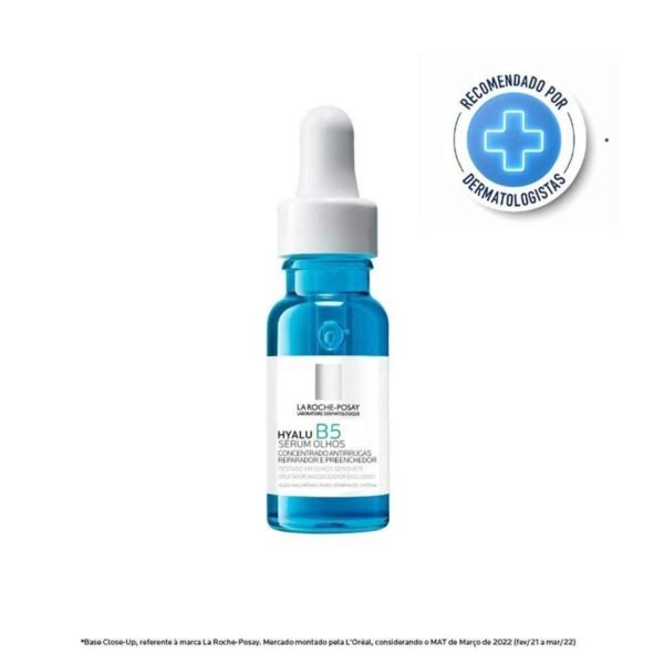 Sérum Reparador para Área dos Olhos La Roche Posay - Hyalu B5 Eye 15ml - Incolor - Imagem 2
