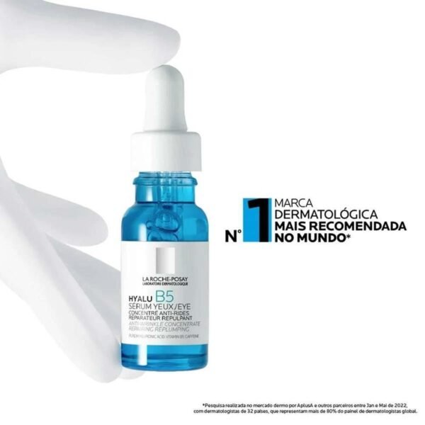 Sérum Reparador para Área dos Olhos La Roche Posay - Hyalu B5 Eye 15ml - Incolor - Imagem 4