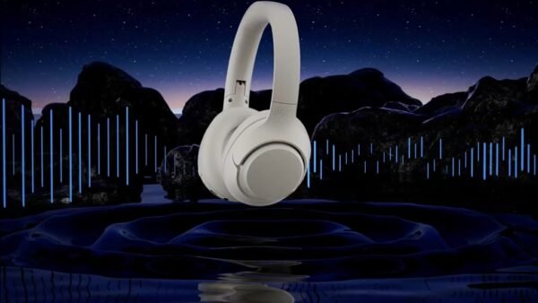 QCY H3 ANC Fones De Ouvido Sem Fio Bluetooth 5.4 Sobre Fone 43dB Com Cancelamento De Ruído 60H