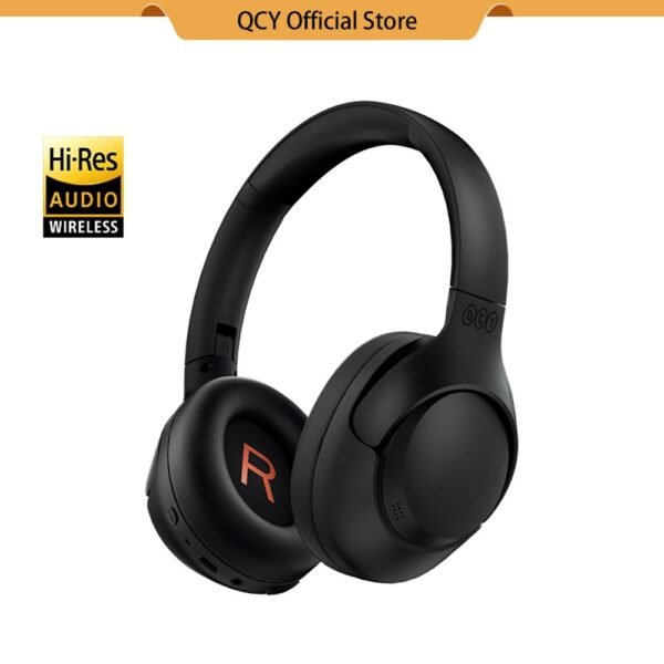 QCY H3 ANC Fones De Ouvido Sem Fio Bluetooth 5.4 Sobre Fone 43dB Com Cancelamento De Ruído 60H - Imagem 2