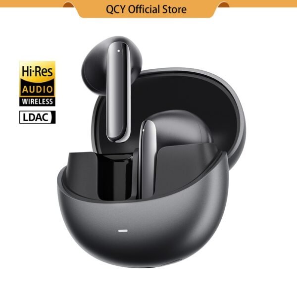 QCY HT10 AilyBuds Pro + Earbuds Sem Fio Hi Res LADC Áudio ANC Adaptativo Cancelamento Ativo De Ruído - Imagem 2