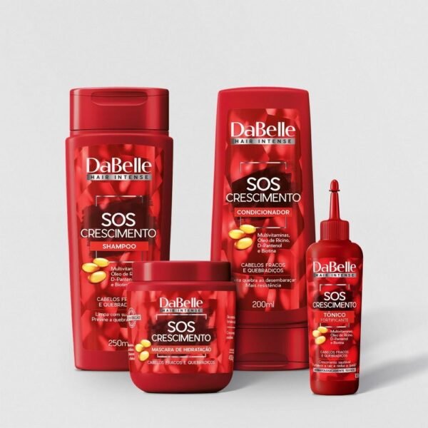 Kit DaBelle Hair SOS Crescimento - Máscara 400g (4 produtos) - Imagem 2